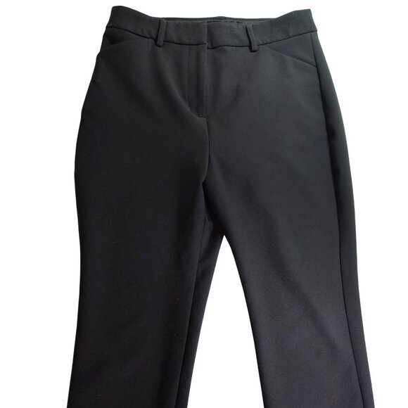 Express Editor Skinny High Rise Black Pants Size 2S Goes with Everything - Picture 2 of 12